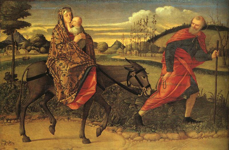 CARPACCIO, Vittore The Flight into Egypt